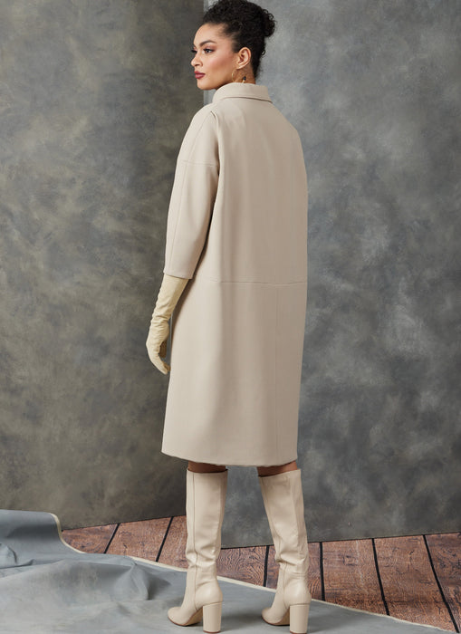 Vogue sewing pattern 1911 Misses' Coat by Guy Laroche from Jaycotts Sewing Supplies
