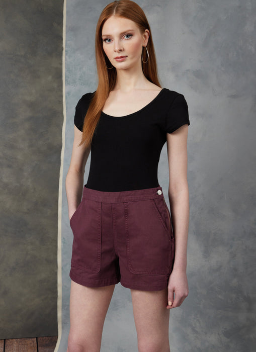 Vogue sewing pattern 1912 Misses' Top and Shorts by Rachel Comey from Jaycotts Sewing Supplies