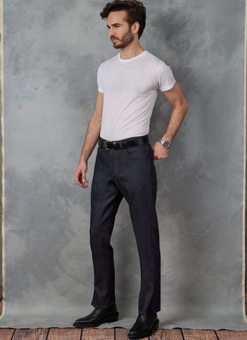 Vogue sewing pattern 1915 Men's Jeans from Jaycotts Sewing Supplies