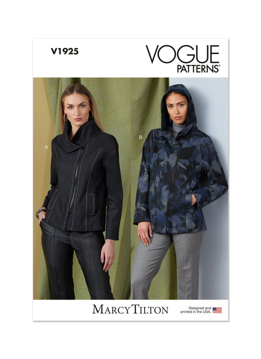 Vogue Sewing Pattern 1925 Jacket by Marcy Tilton from Jaycotts Sewing Supplies