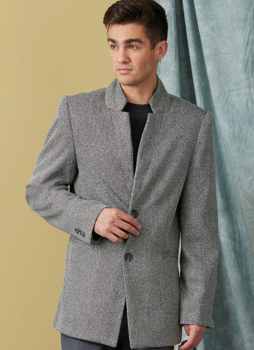 Vogue Sewing Pattern 1930 Men's Coat from Jaycotts Sewing Supplies