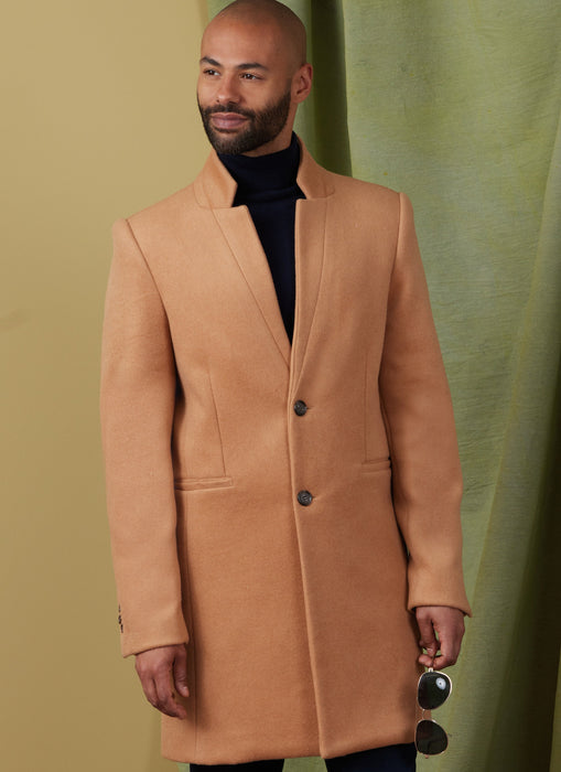 Vogue Sewing Pattern 1930 Men's Coat from Jaycotts Sewing Supplies