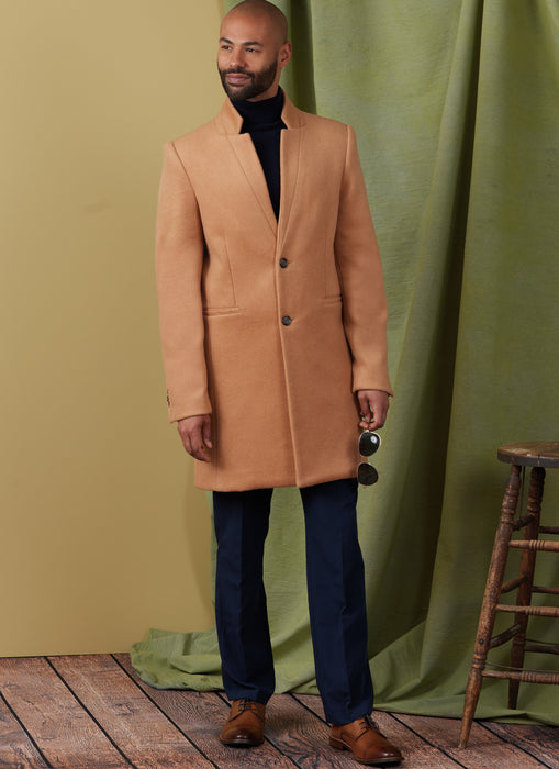 Vogue Sewing Pattern 1930 Men's Coat from Jaycotts Sewing Supplies
