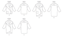 Vogue Pattern 8930 Misses' Jacket from Jaycotts Sewing Supplies