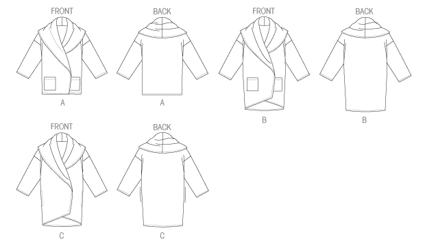 Vogue Pattern 8930 Misses' Jacket from Jaycotts Sewing Supplies