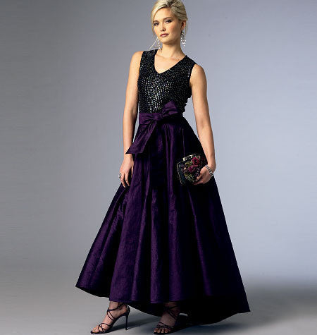 Vogue Pattern 8980 Misses'/Misses' Petite Dress | Easy from Jaycotts Sewing Supplies