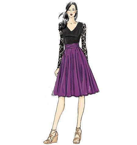 Vogue Pattern 8980 Misses'/Misses' Petite Dress | Easy from Jaycotts Sewing Supplies