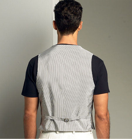 Vogue Pattern 8987 Men's Waistcoat | Average from Jaycotts Sewing Supplies