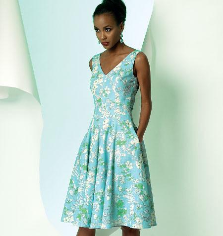 Vogue Pattern 8997 Misses' Dress | Easy from Jaycotts Sewing Supplies