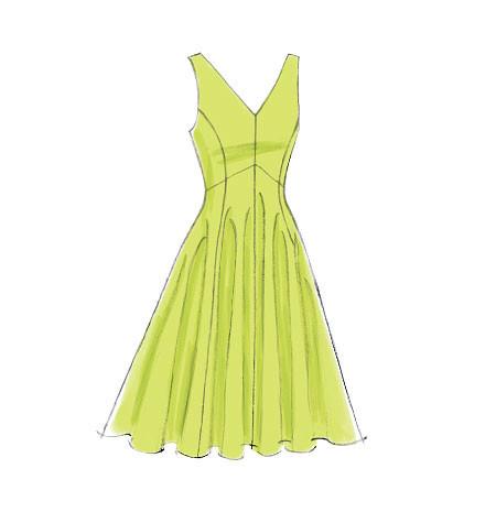 Vogue Pattern 8997 Misses' Dress | Easy from Jaycotts Sewing Supplies