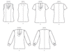 Vogue Pattern 9006 Misses' Top | Easy from Jaycotts Sewing Supplies