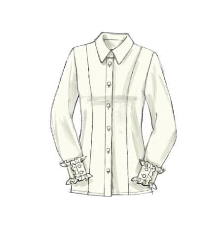 Vogue Pattern 9029 Misses' Blouse | Easy from Jaycotts Sewing Supplies
