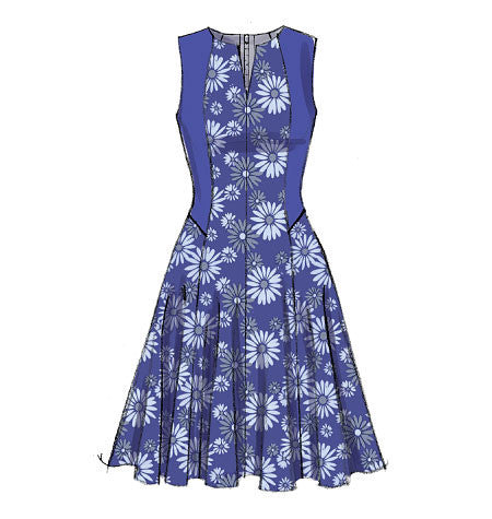 Vogue Pattern 9050 Misses' Petite Dress | Easy from Jaycotts Sewing Supplies
