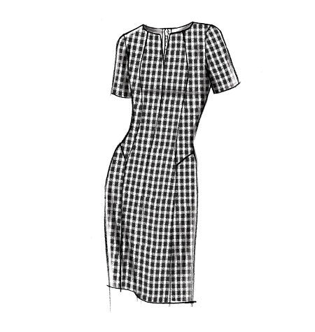 Vogue Pattern 9050 Misses' Petite Dress | Easy from Jaycotts Sewing Supplies
