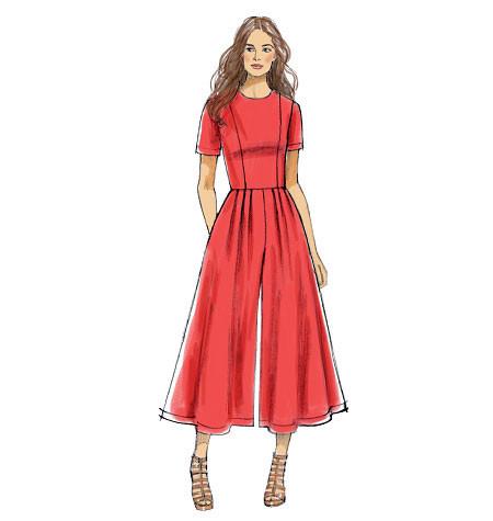 Vogue Pattern 9075  DRESS AND JUMPSUIT from Jaycotts Sewing Supplies