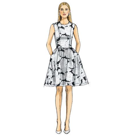 Vogue Pattern 9075  DRESS AND JUMPSUIT from Jaycotts Sewing Supplies