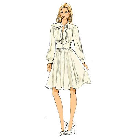 Vogue Pattern 9076 MISSES' DRESS from Jaycotts Sewing Supplies