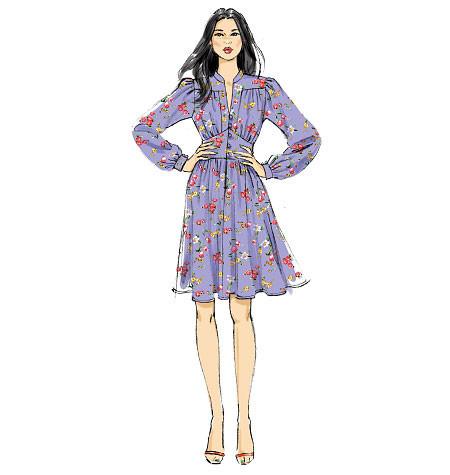 Vogue Pattern 9076 MISSES' DRESS from Jaycotts Sewing Supplies