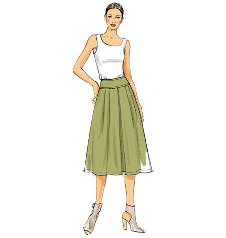 Vogue Pattern 9090  Misses' Skirt | Very Easy from Jaycotts Sewing Supplies