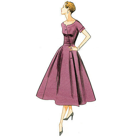 Vogue Pattern 9105 Misses' Dress & Sash | Vintage Vogue from Jaycotts Sewing Supplies