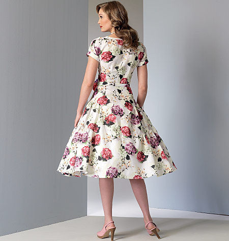 Vogue Pattern 9106 Dress & Belt | Vintage Vogue from Jaycotts Sewing Supplies
