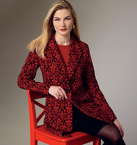 Vogue Pattern 9133 Misses' Jacket from Jaycotts Sewing Supplies