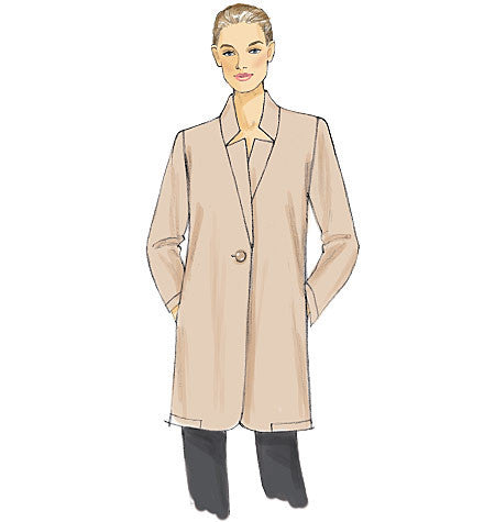 Vogue Pattern 9133 Misses' Jacket from Jaycotts Sewing Supplies