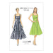 Vogue pattern 9182 Button-Down, Flared-Skirt Dresses from Jaycotts Sewing Supplies