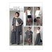 Vogue Pattern 9191 Ponchos, Back-Pleat Top, Shorts & Wrap Pants from Jaycotts Sewing Supplies