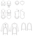 Vogue Pattern 9192 Wrap-Top Bikini, Swimsuits, and Cover-Ups from Jaycotts Sewing Supplies