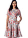 Vogue Pattern 9202 Dresses with Flared or Straight Skirt Options from Jaycotts Sewing Supplies