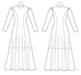 Vogue Pattern 9264 Misses'/Misses' Petite Knit, Fit-And-Flare Dresses from Jaycotts Sewing Supplies