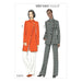 Vogue Pattern 9274 Asymmetrical Jacket, and Pull-On Pants from Jaycotts Sewing Supplies