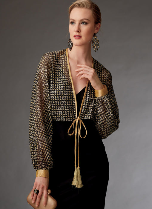 Vogue Pattern 9276 Misses' Reversible Shrugs and Capelet | TaFa from Jaycotts Sewing Supplies