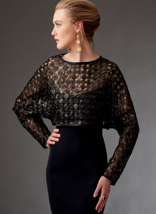 Vogue Pattern 9276 Misses' Reversible Shrugs and Capelet | TaFa from Jaycotts Sewing Supplies