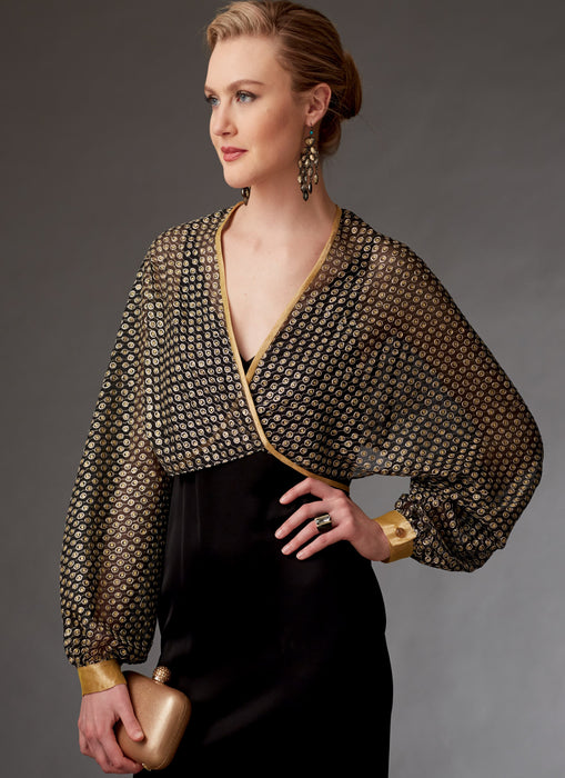Vogue Pattern 9276 Misses' Reversible Shrugs and Capelet | TaFa from Jaycotts Sewing Supplies