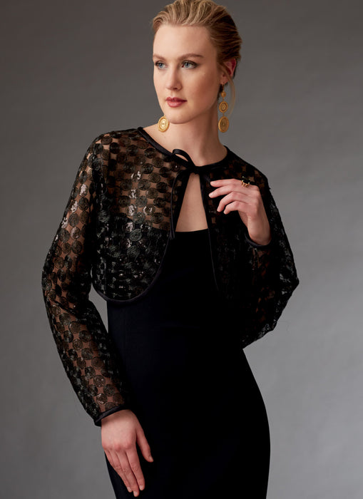 Vogue Pattern 9276 Misses' Reversible Shrugs and Capelet | TaFa from Jaycotts Sewing Supplies