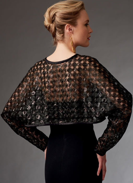 Vogue Pattern 9276 Misses' Reversible Shrugs and Capelet | TaFa from Jaycotts Sewing Supplies