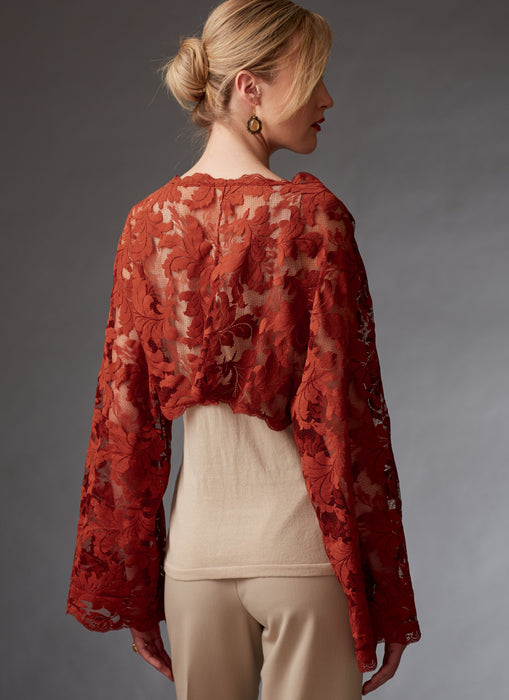 Vogue Pattern 9276 Misses' Reversible Shrugs and Capelet | TaFa from Jaycotts Sewing Supplies