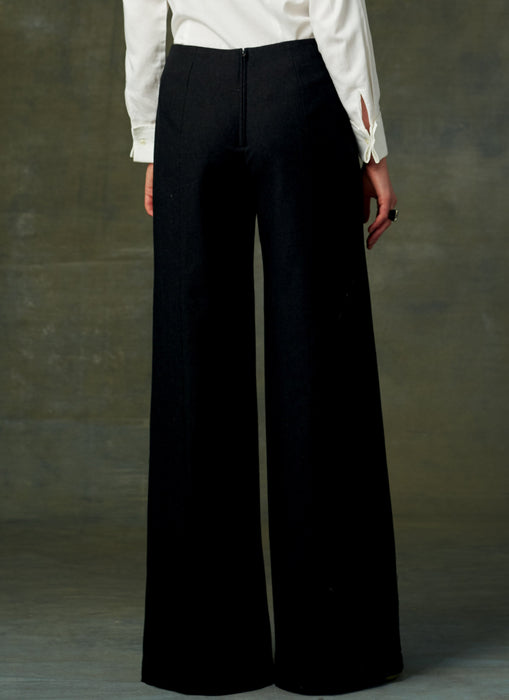 Vogue Pattern 9282 High-Waisted Pants Pattern from Jaycotts Sewing Supplies