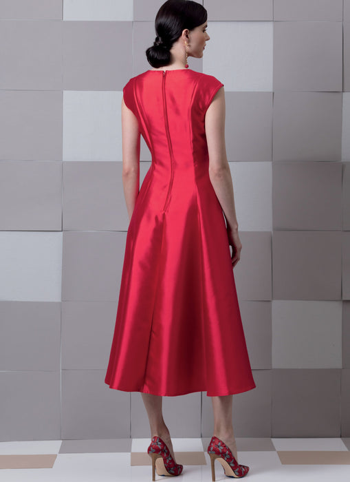Vogue Pattern 9292 Misses' Dress and Dickie Pattern from Jaycotts Sewing Supplies