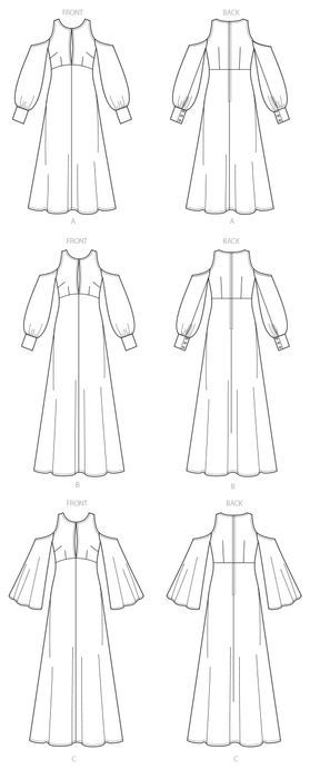 Vogue Pattern 9296 Misses' Dress Pattern from Jaycotts Sewing Supplies