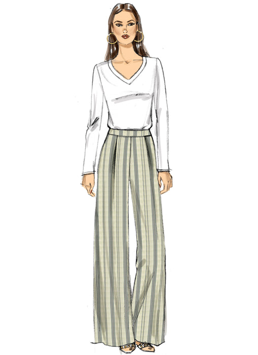 Vogue Pattern 9302 Misses' Trousers pattern from Jaycotts Sewing Supplies