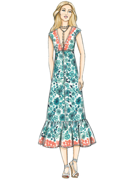 Vogue Pattern 9311 Misses' Dress pattern from Jaycotts Sewing Supplies