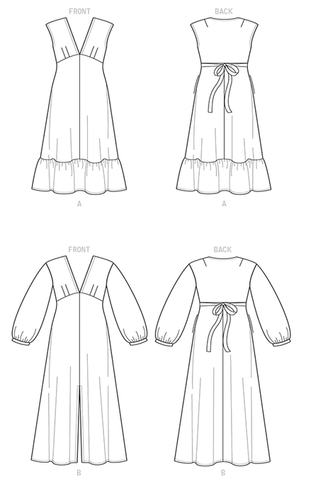Vogue Pattern 9311 Misses' Dress pattern from Jaycotts Sewing Supplies