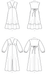 Vogue Pattern 9311 Misses' Dress pattern from Jaycotts Sewing Supplies