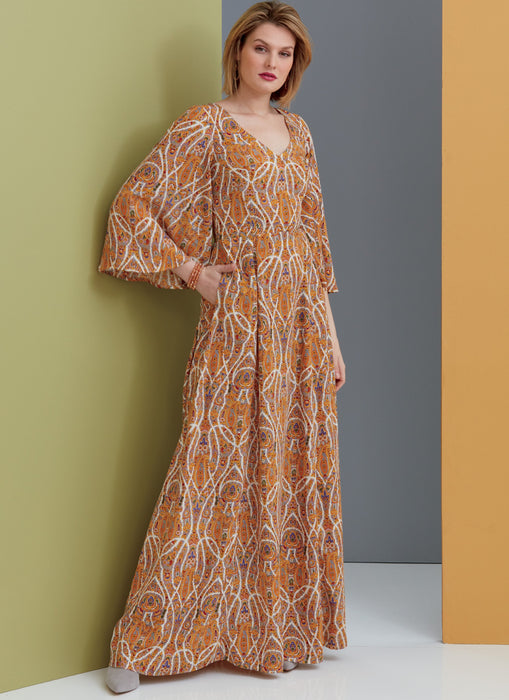 Vogue Pattern 9328 Misses' Dress | Vogue Easy Options, Custom Fit from Jaycotts Sewing Supplies