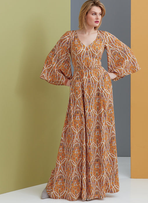 Vogue Pattern 9328 Misses' Dress | Vogue Easy Options, Custom Fit from Jaycotts Sewing Supplies
