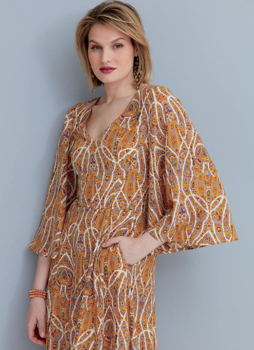 Vogue Pattern 9328 Misses' Dress | Vogue Easy Options, Custom Fit from Jaycotts Sewing Supplies