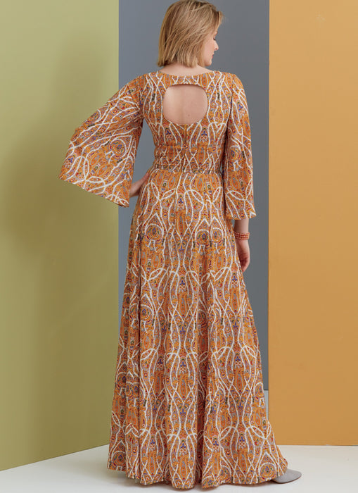 Vogue Pattern 9328 Misses' Dress | Vogue Easy Options, Custom Fit from Jaycotts Sewing Supplies